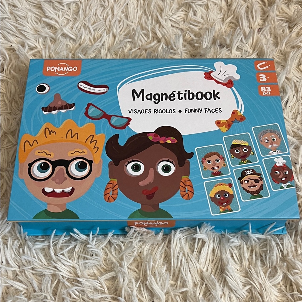 Pomango Magnetibook Funny Faces